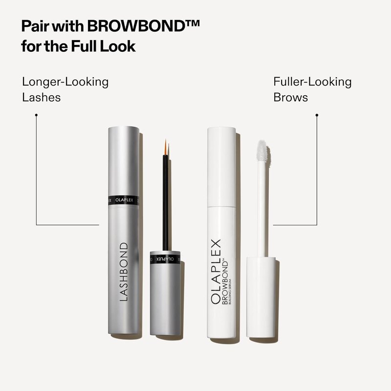Olaplex Lashbond Building Serum - Clear Eyelash Enhancer for Longer, Thicker Lashes | Results in 2 Weeks, 4.5 mL