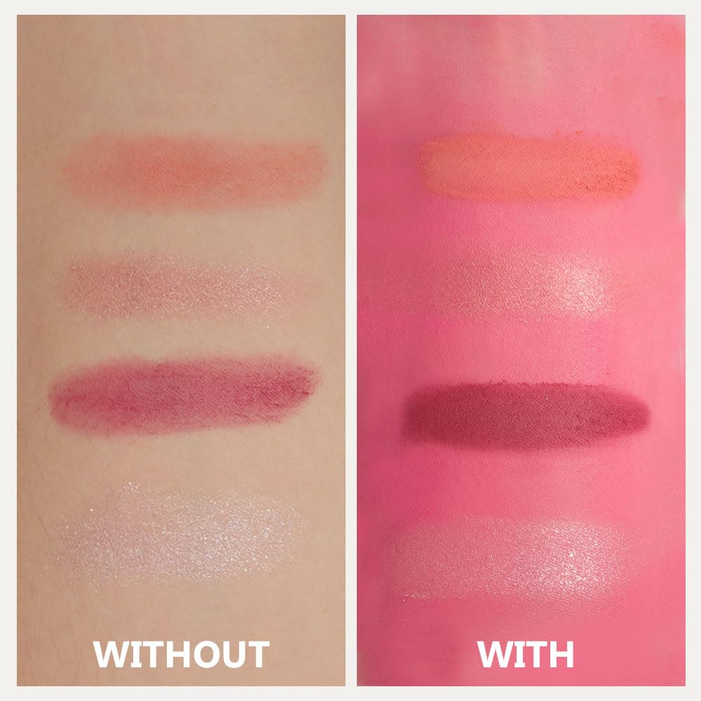 Rose Pink Eyeshadow Primer - Cream Base for Concealer & Eyeliner | 12ML