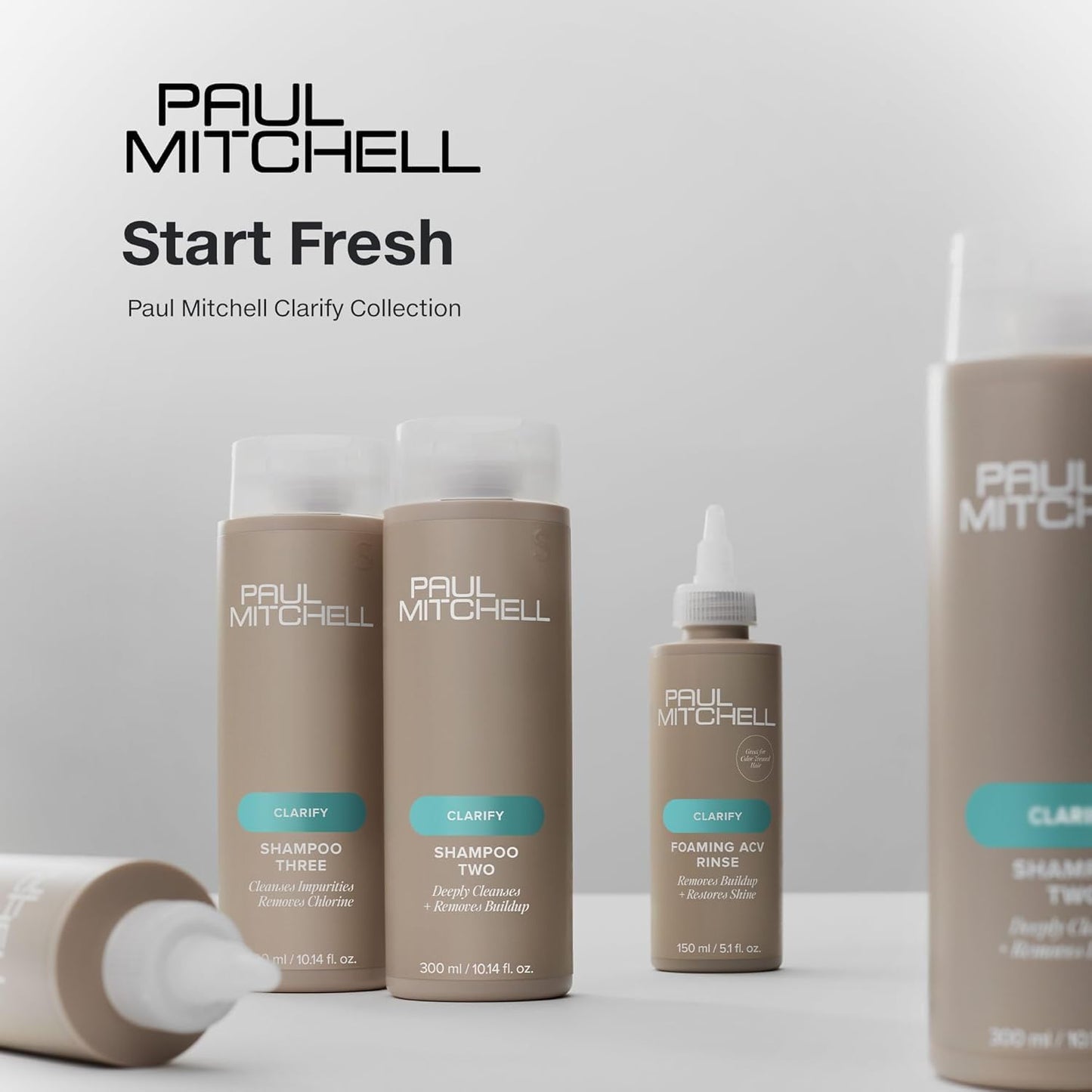 Paul Mitchell Shampoo Two - Clarifying Shampoo for Deep Cleansing | Removes Buildup, Ideal for Oily Hair