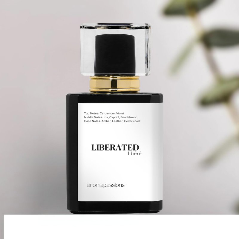 LIBERATED | Inspired by SANTAL 33 | Pheromone Perfume Cologne for Men and Women | Extrait De Parfum | Long Lasting Dupe Clone Essential Oil Fragrance | Perfume De Hombre Mujer