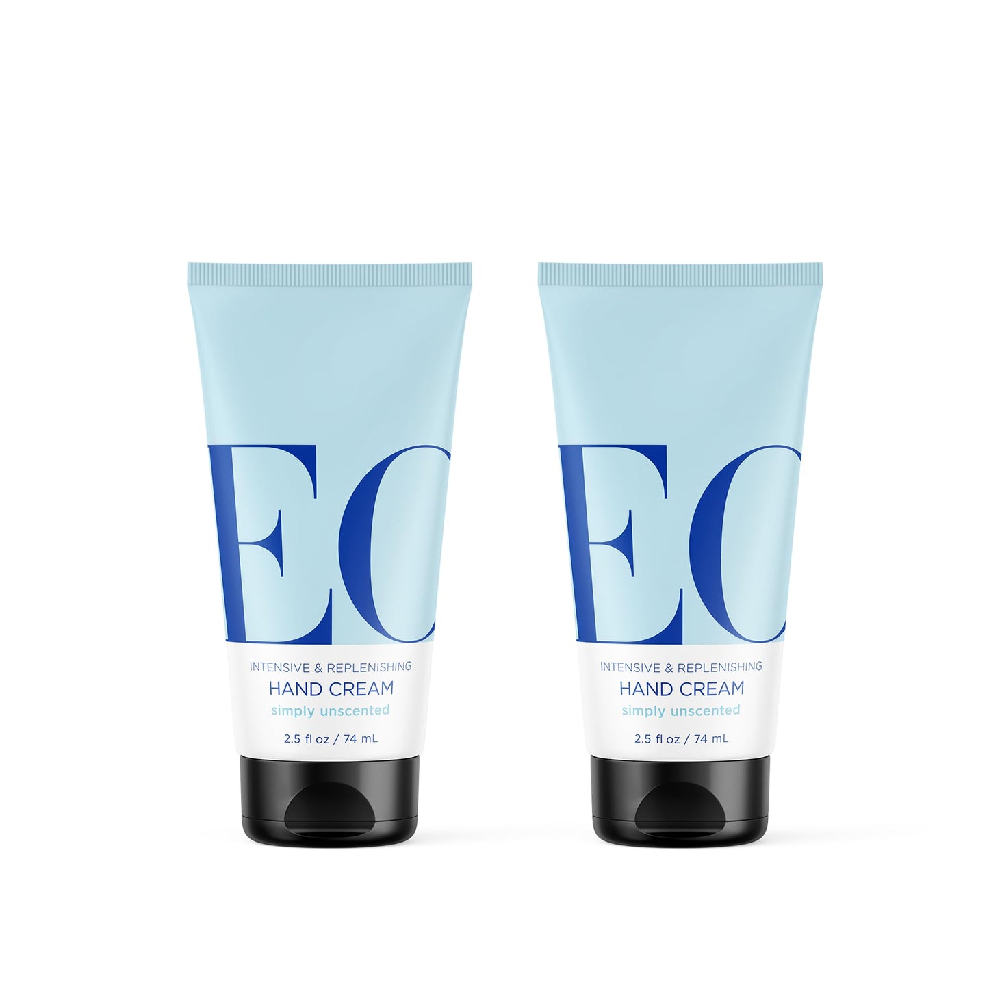 EO Hand Cream, 2.5 Ounce (Pack of 2), Unscented, Moisturizer for Dry Skin