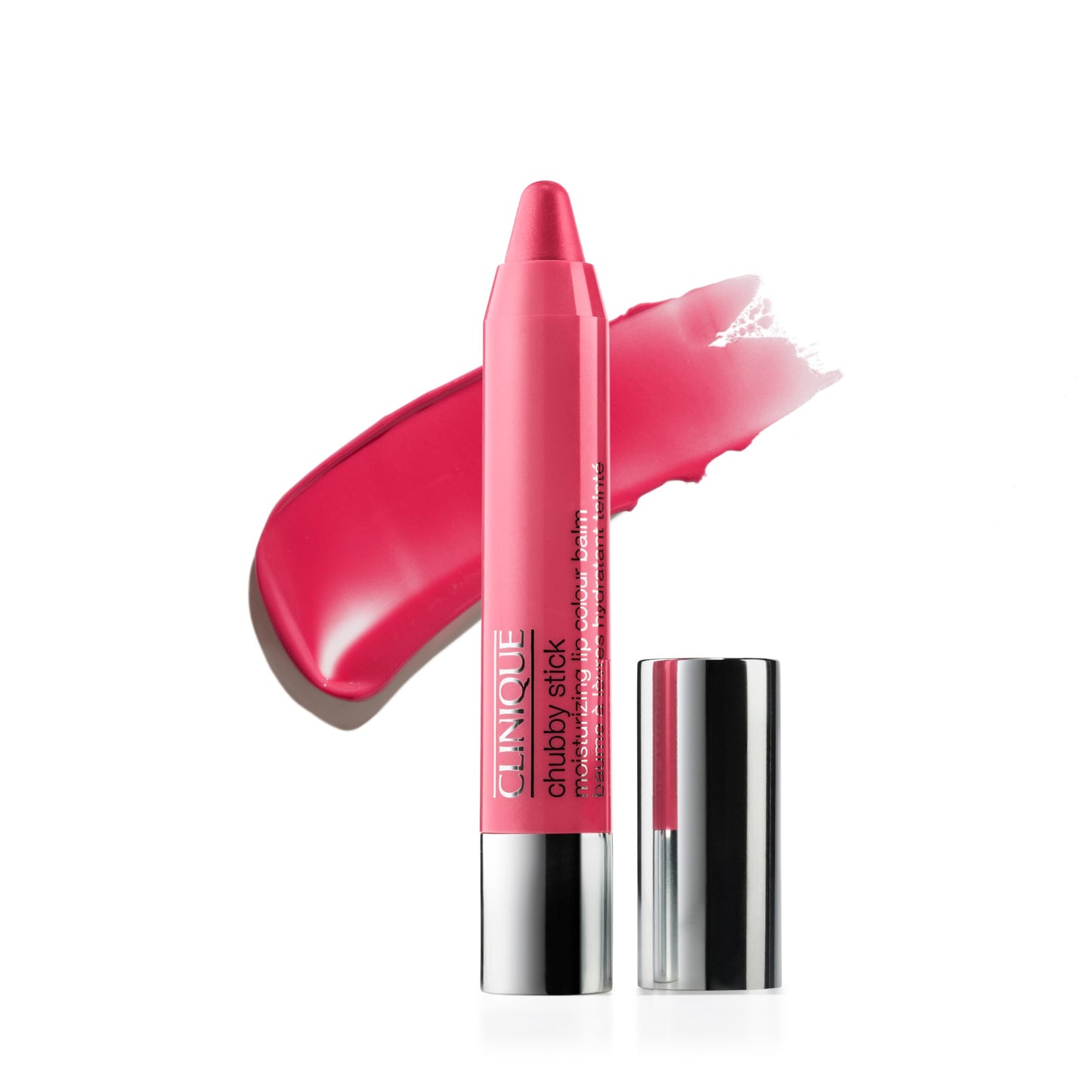 Clinique Chubby Stick Tinted Lip Colour Balm | With Shea Butter | Moisturizing + Hydrating | Natural-Looking Lip Tint, Super Strawberry, 1 Count