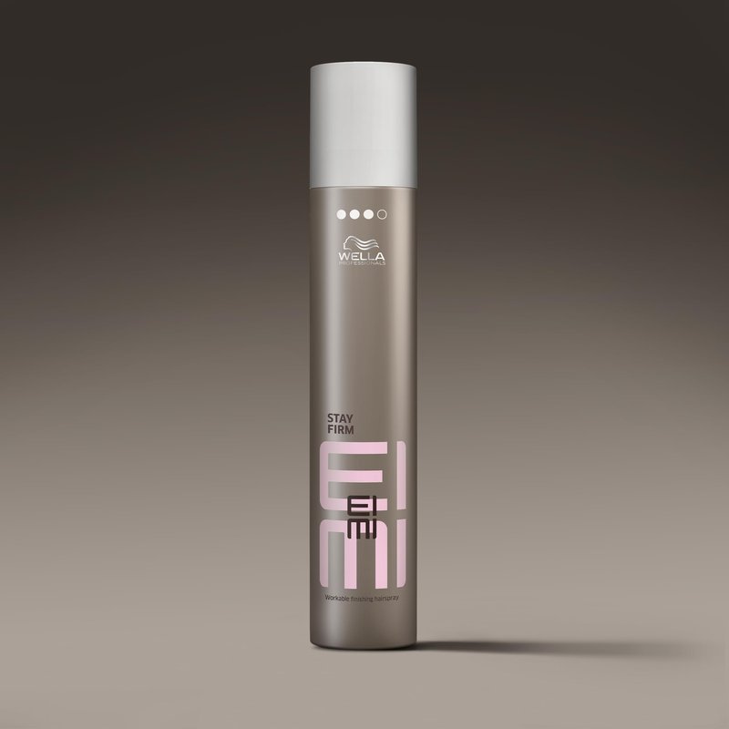 Wella Professionals EIMI Stay Firm | Workable Finishing Hairspray with 24H Firm Hold | Fast Drying | Humidity Resistant, UV & Heat Protectant | 9 Oz