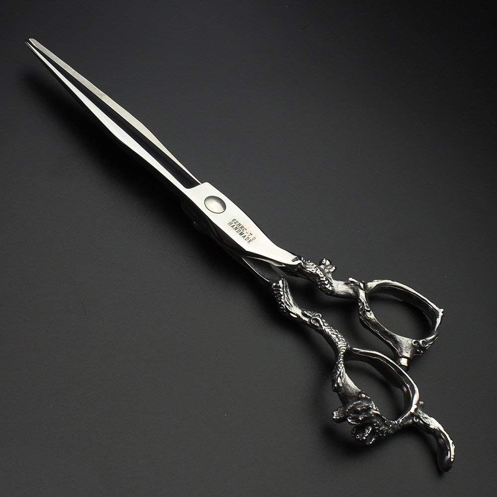 6/7/9 inch Professional Hair Cutting Thinning Scissors Barber Shears Hairdressing Salon Set (7 inch flat)