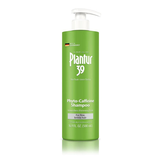 Plantur 39 Fine and Brittle Hair Shampoo (16.9 fl oz) I Phyto-Caffeine Formula I Promotes Natural Growth I For Women's Thinning Hair