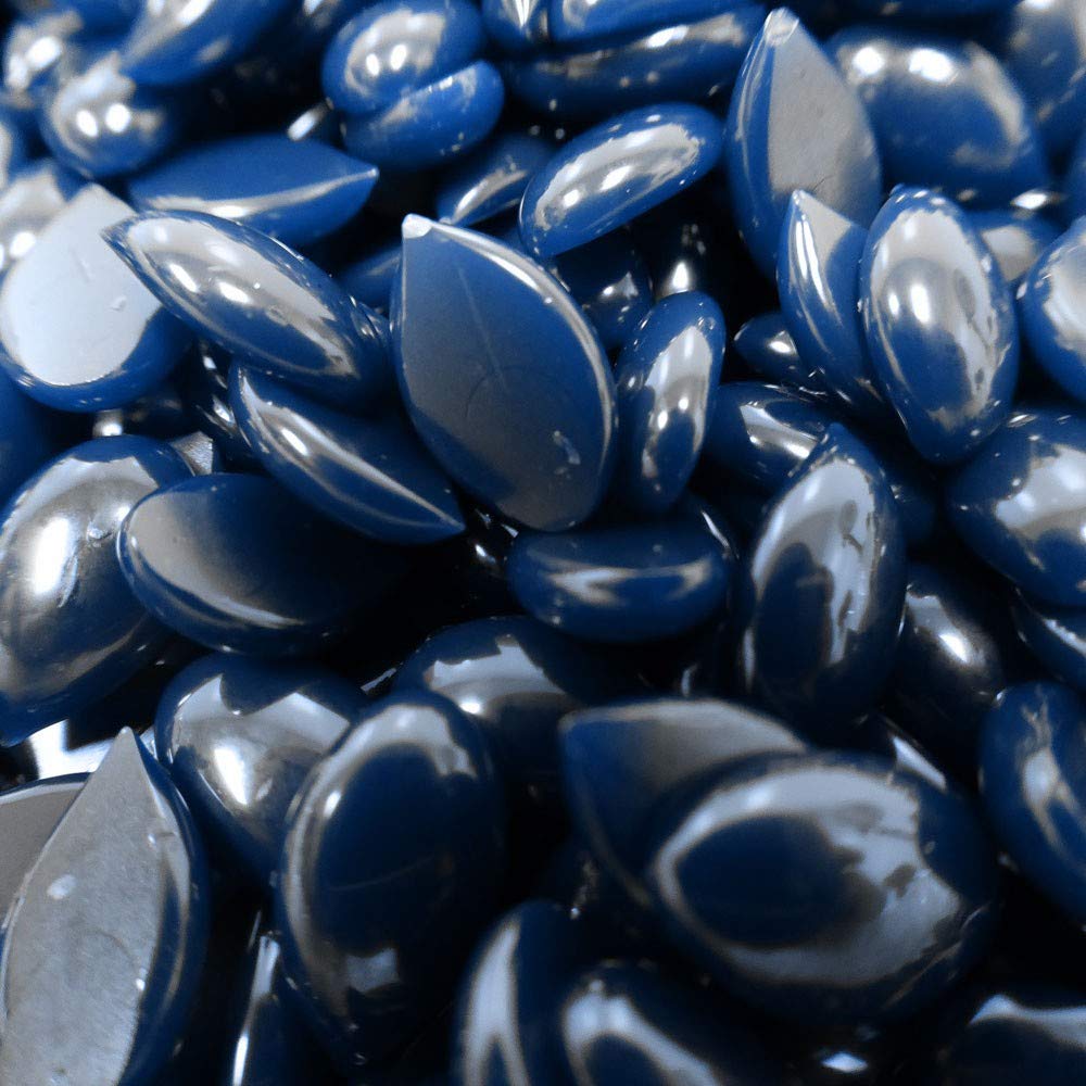 Waxness Film Hard Wax Beads Blue Professional 2.2 lb (1 kg) – Stripless Professional Hard Wax for Coarse Hair, Strong Grip, Smooth Application – Made in Italy