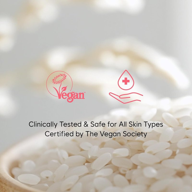 Rice Hand Cream Set - Moisturizing & Hydrating Formula | Non-Greasy, Lightweight, 1.35fl.oz/40ml