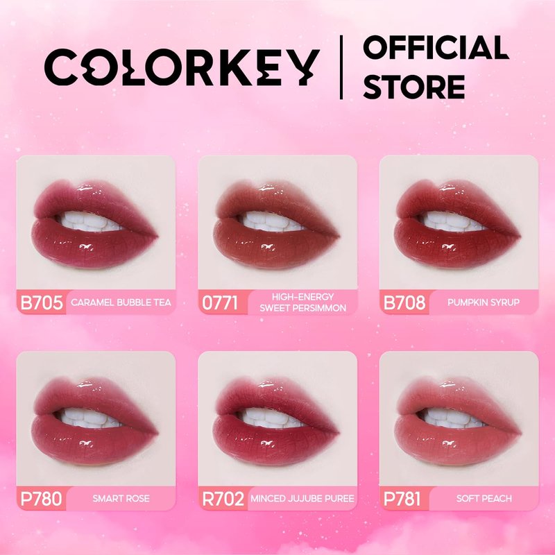 COLORKEY Air Lip Glaze - Lightweight Hydrating Lip Gloss for Long-Lasting Shine | Soft & Plump Finish