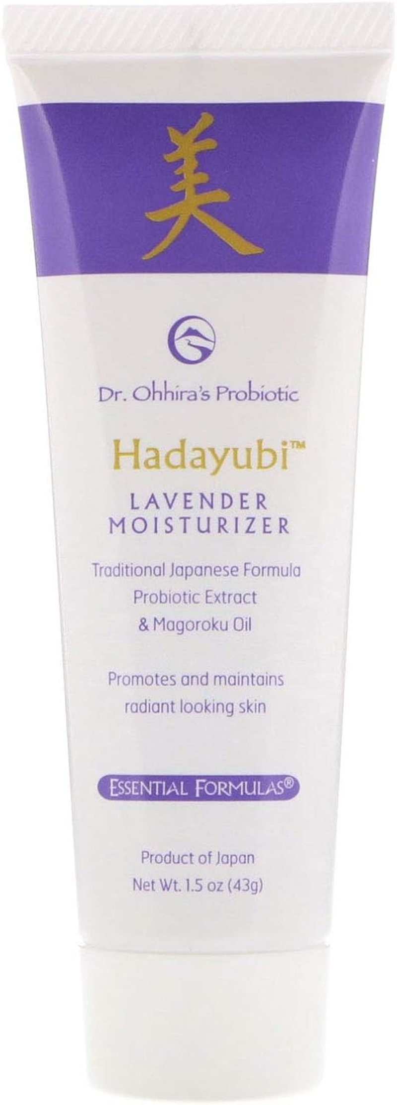 Dr. Ohhira's Probiotic Lavender Moisturizer - Hydrating Essential Formula 1.5 oz