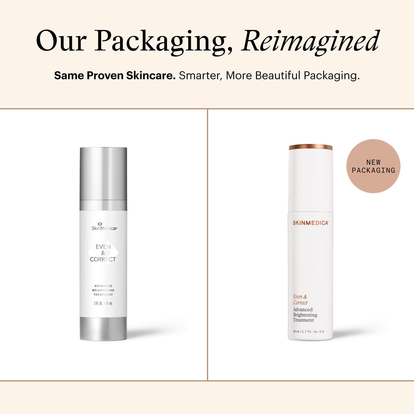SkinMedica Even & Correct Advanced Brightening Treatment Face Serum (NEW PACKAGING), Addresses the Appearance of Dark Spots, Hyperpigmentation & Melasma for Aging Skin,1.7 Fl Oz