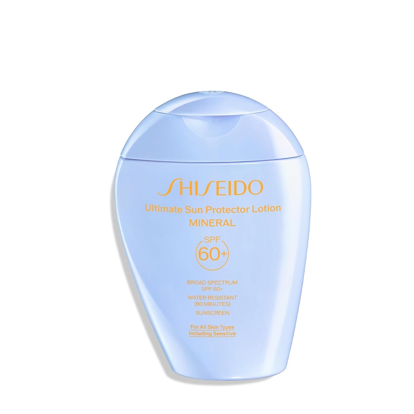 Shiseido Ultimate Sun Protector Lotion SPF 60+ | Mineral, Broad-Spectrum Sunscreen for Face & Body - Fragrance-Free, All Skin Types
