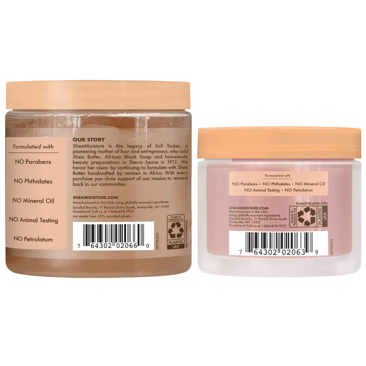 SheaMoisture Hair Styling Gel - Coconut & Hibiscus for Thick Curly Hair | Includes Flaxseed Anti-Frizz Edge Control (15 oz + 3.5 oz)