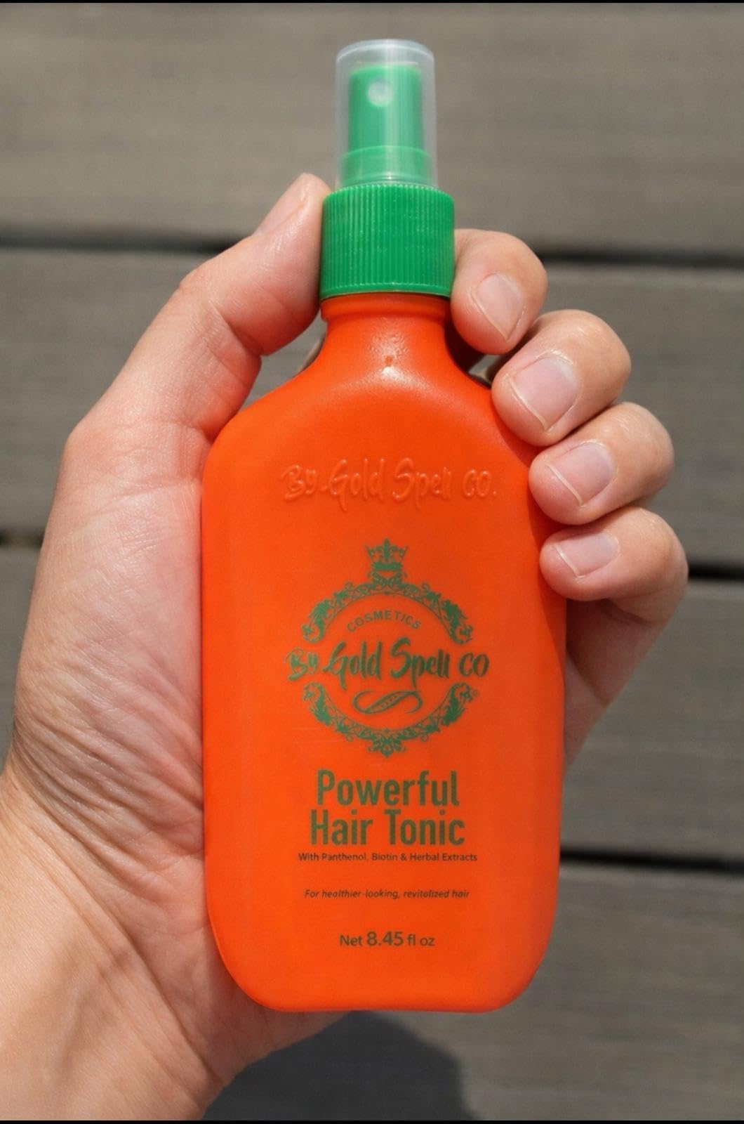 Powerful Hair Tonic By Gold Spell - 8.45 Fl Oz | Lightweight Leave-In for Healthy-Looking Hair