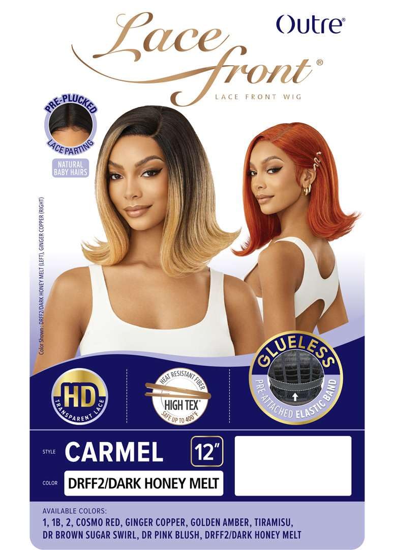 Outre Lace Front Wig - Carmel (JET BLACK 1)