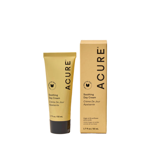 Acure Soothing Day Cream - Moisturizer for Dry Sensitive Skin - 1.7 fl oz