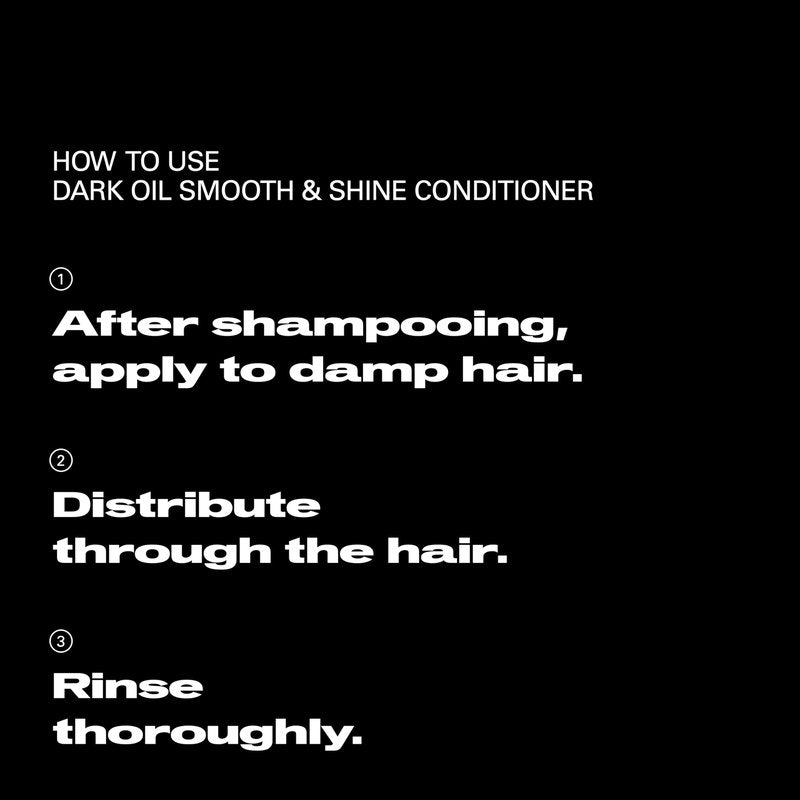 Sebastian Professional Dark Oil Smooth and Shine Conditioner | Infused with Jojoba & Argan Oil | 33.8 fl oz | Packaging May Vary