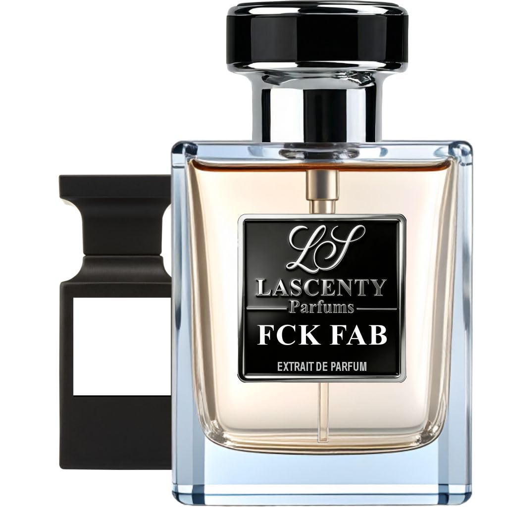 LaScenty FCK FAB Inspired by F. Fabulous, Leather Vanilla Tonka Perfume and Cologne for Men and Women, Long Lasting Intense Fragrance with Strong High Projection, 50 ml EDP