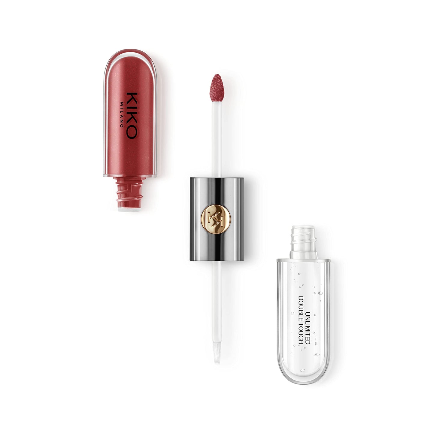 Kiko Milano Unlimited Double Touch 106 | Liquid Lipstick With A Bright Finish In A Two-step Application.Lasts Up To 12 Hours*. No-transfer base Colour.