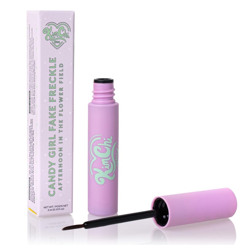 KimChiChic Beauty Candy Girl Fake Freckle Pen, Natural-Looking and Fast-Drying Faux Freckles Face Makeup, Afternoon In The Flower Field Red-Brown Shade, 0.10 fl oz