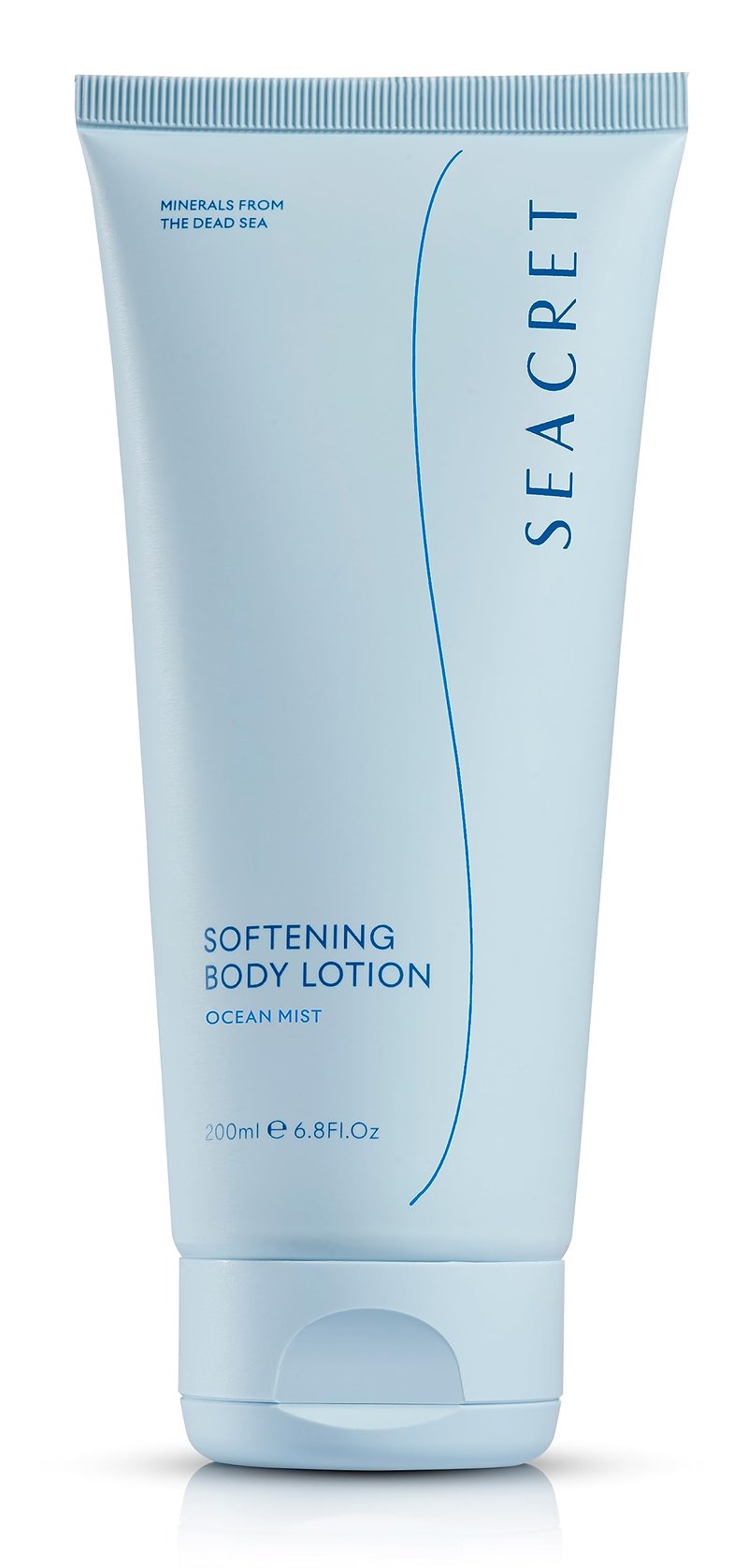 SEACRET Body Lotion for Dry Skin - Daily Moisturizing Lotion with Ceramide, Squalane, Shea Butter & Dead Sea Minerals, Fast-Absorbing Non-Greasy Formula - Ocean Mist Scent, 6.8 Fl Oz / 200 ml