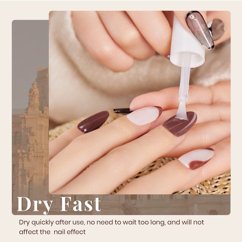 Beetles Dip Powder Liquid Set - 2 In 1 Dip Base & Top Coat and Activator, Nail Dip Liquid Set for Dipping Powders French Nail Design Dip Nail Kit Summer Manicure Gift for Women, 2Pcs 0.51 fl.oz