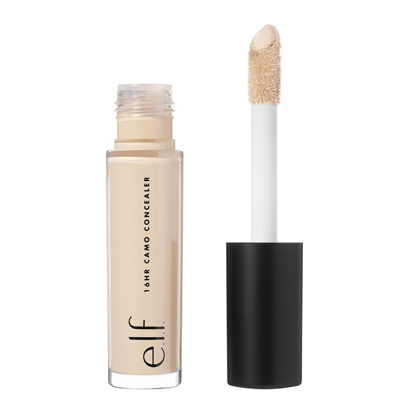 e.l.f. 16HR Camo Concealer, Full Coverage, Matte Finish Under-Eye & Blemish Corrector, Hydrating Formula, 16-Hour Crease-Resistant Wear, Medium Neutral