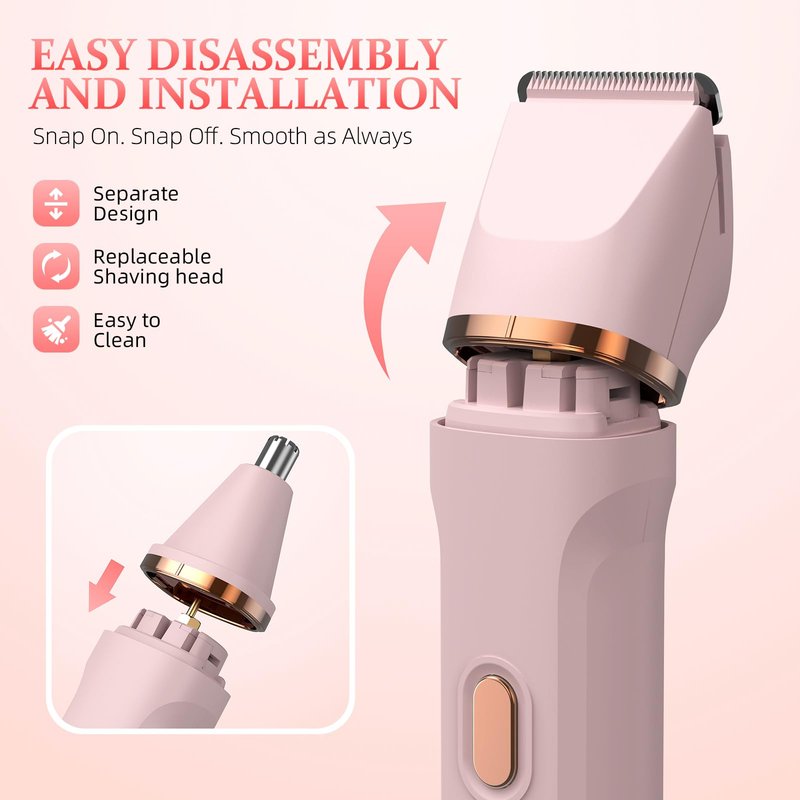 HOHOLE IPX7 Waterproof Electric Razors Shaver