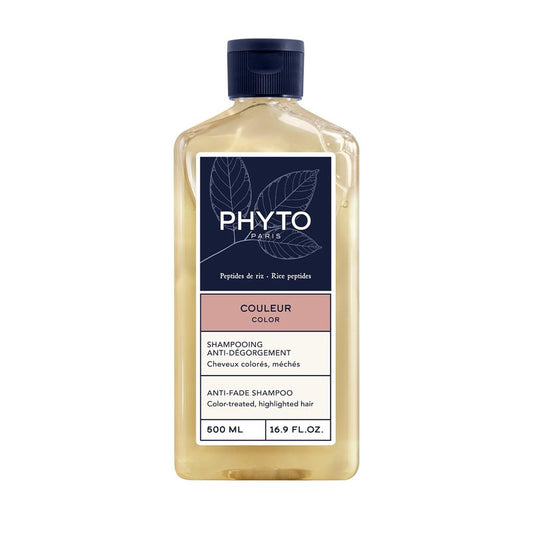 PHYTO Color Anti-Fade Shampoo - Sulfate-Free Color-Protecting Shampoo for Color-Treated Hair | Preserves & Revives Color Radiance | For Fine to Thick Hair | Floral Scent | Made in France