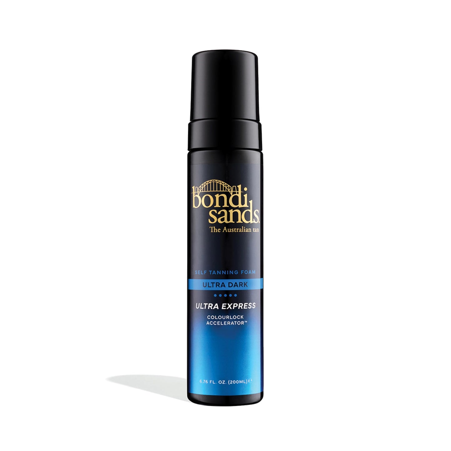 Bondi Sands Ultra Express Self Tanning Foam, Lightweight, Fragrance Free Self-Tanner for an Even, Streak-Free Tan, 6.76 fl oz