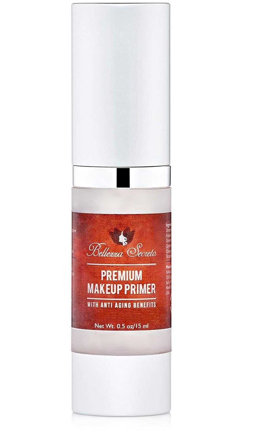 Premium Foundation Makeup Primer - Anti-Aging Pore Minimizer with Vitamins A, C & E | Waterproof Formula for Flawless Skin