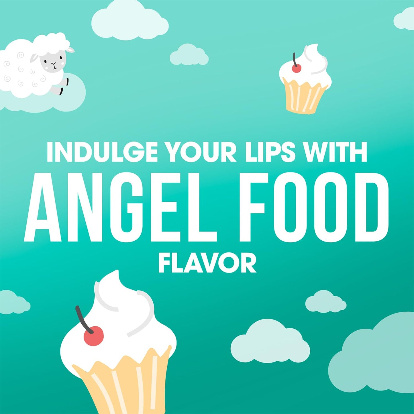 ChapStick Baby Shower Favors, Angel Food Lip Balm Packs (30 Sticks), Sweet & Thoughtful Party Gifts, 0.15 Oz Ea
