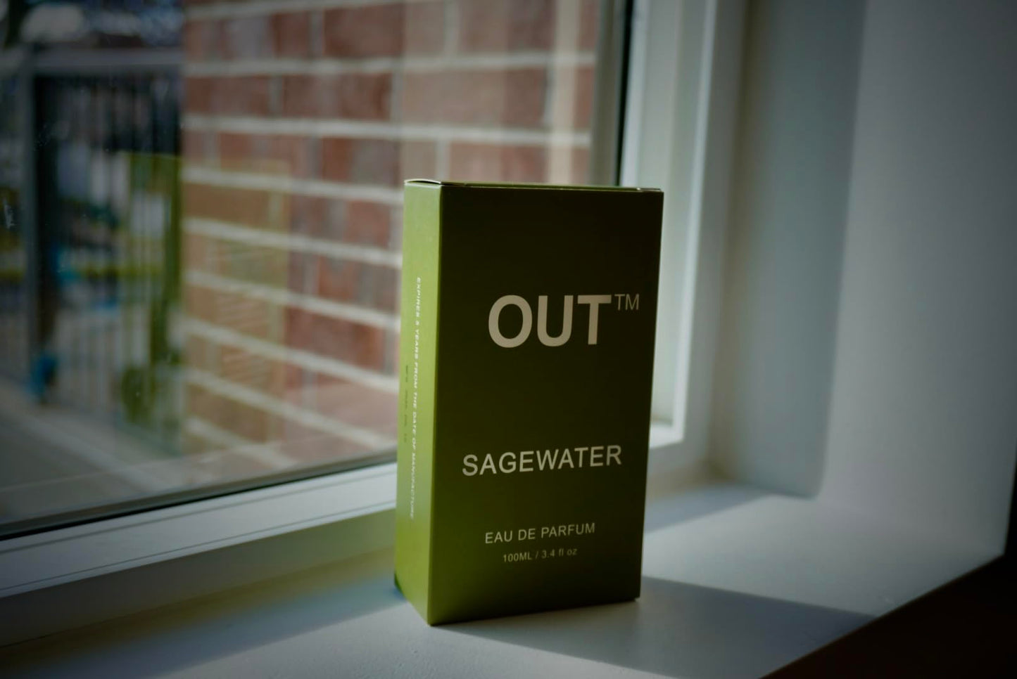 Sagewater OUT Eau de Parfum, Men's Fragrance, Woody Scent with Sagebrush, Pine, and Amber Notes, Rugged yet Refined