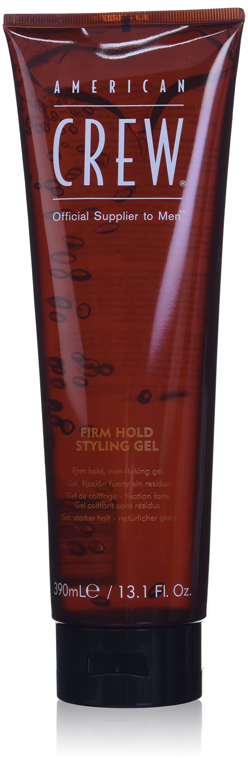 American Crew Men's Styling Gel, Firm Hold & High Shine, 13.1 fl oz