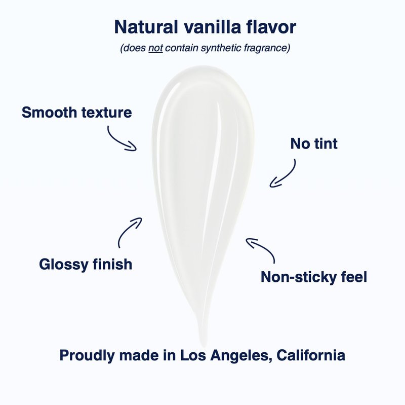 Endless Skin - Daydream - Natural Vanilla Flavor Lip Balm with Jojoba Oil, Hyaluronic Acid and Squalane - Ultra Glossy Finish that Nourishes and Hydrates Your Lips - Vegan and Paraben Free - 15ml