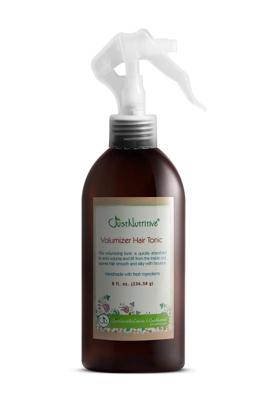 Volumizer Hair Tonic | Instant Volume and Lift | Lightweight Tonic For Men and Woman | Natural Hair Root Lifter for All Hair Types | Just Nutritive | 8 Fl Oz