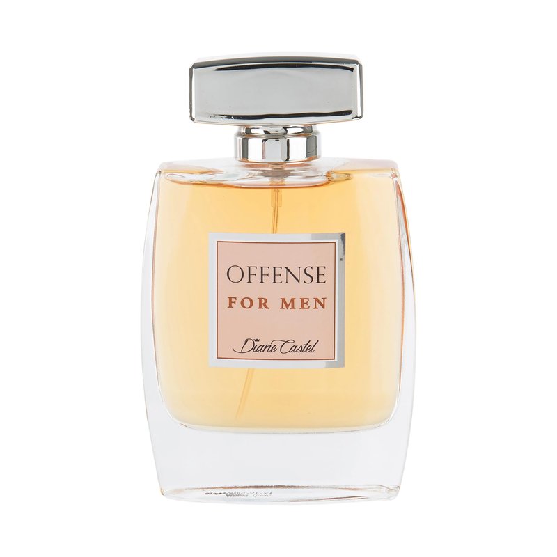 Diane Castel Offense - Citrus Woody Fragrance - Cologne for Men - Mens Cologne - Fresh Opening of Lemon, Orange, Grapefruit, and Pear - 3.3 oz