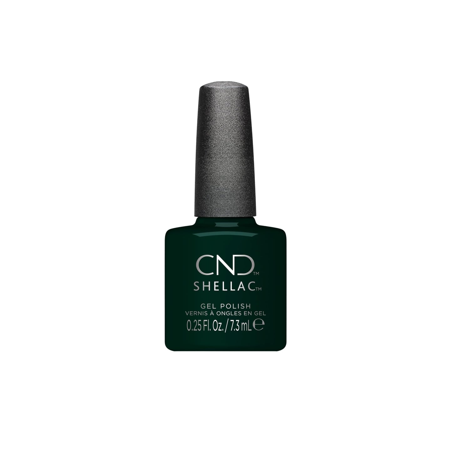 CND Shellac Gel Green Nail Polish, Long-lasting Nail Paint Color with Curve-hugging Brush, 0.25 Fl Oz.