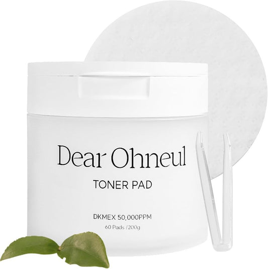 Donkey Toner Pads - Pore-Tightening & Hydrating 60 Pads (7.05 oz) | Gentle Exfoliation with Donkey Milk
