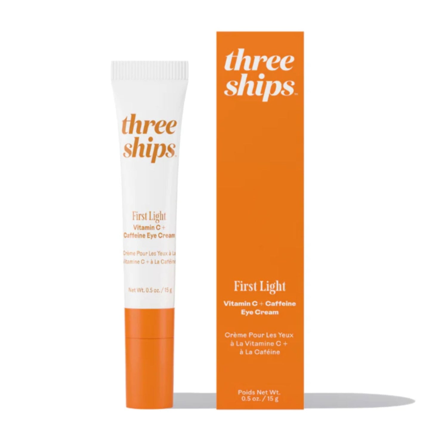 Three Ships - First Light Vitamin C + Caffeine Eye Cream (0.5 oz | 15 g)