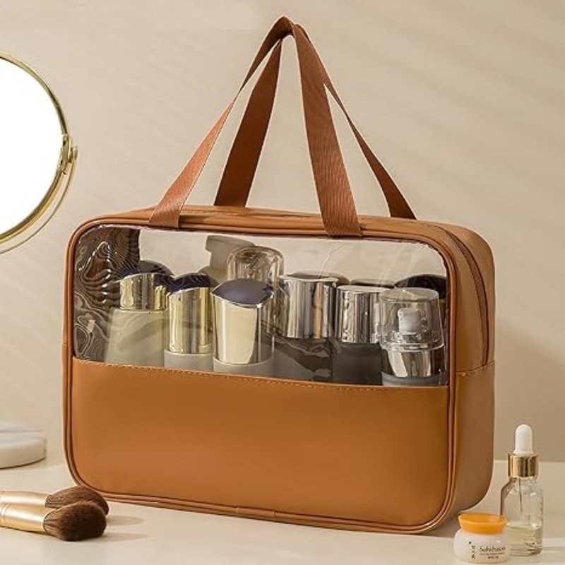 Professional 63-Piece Brown Makeup Brush Set - Premium Synthetic for Foundation, Concealer, Blush & Eyeshadow | Includes Case