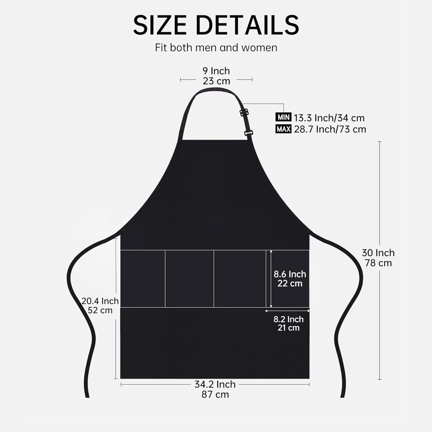 Hair Stylist Apron Bundle - Waterproof PU Leopard Print Aprons with Pockets for Haircutting & Styling