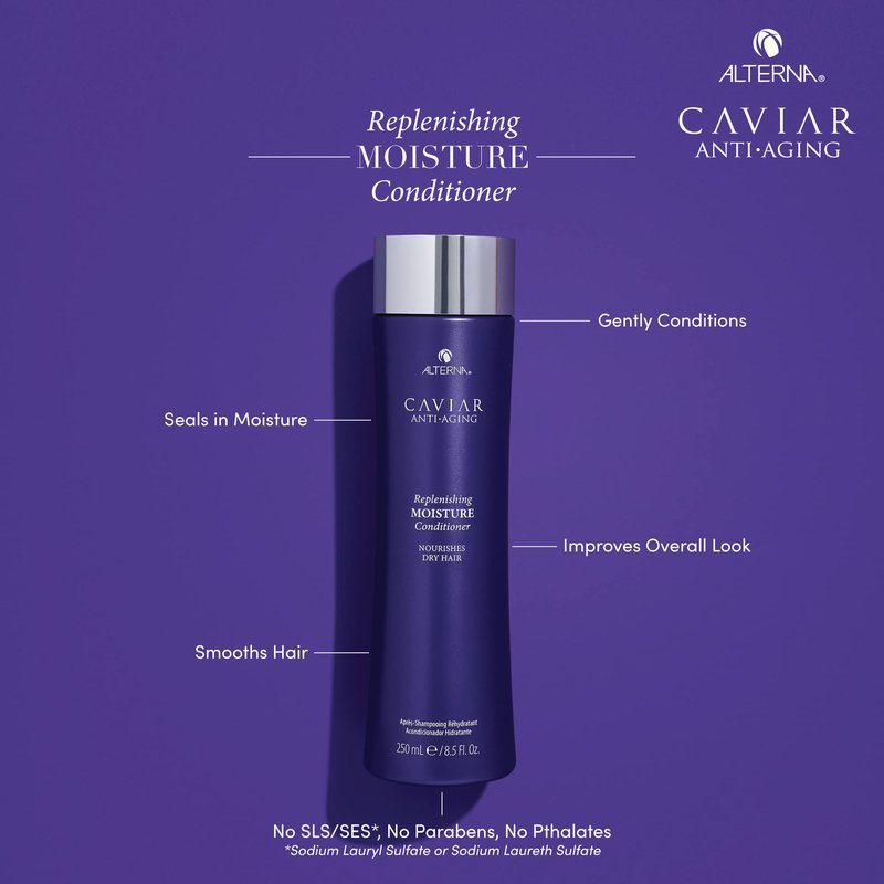 Alterna Caviar Anti-Aging Replenishing Moisture Conditioner Mini, 1.35 Ounce Travel Size
