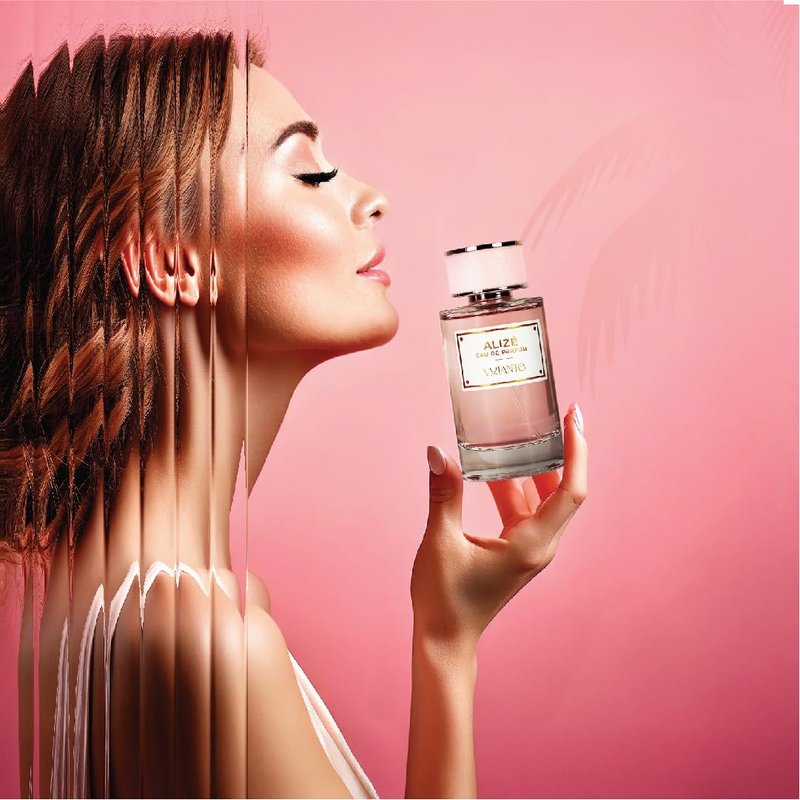 VOLANTE Alize Eau de Parfum - 100ml Vanilla Perfume for Women with Strawberry, Peach & Rose - Premium Long-Lasting Fruity Floral Scent - Cruelty-Free Breezy Scent for Daily Wear - Made in France