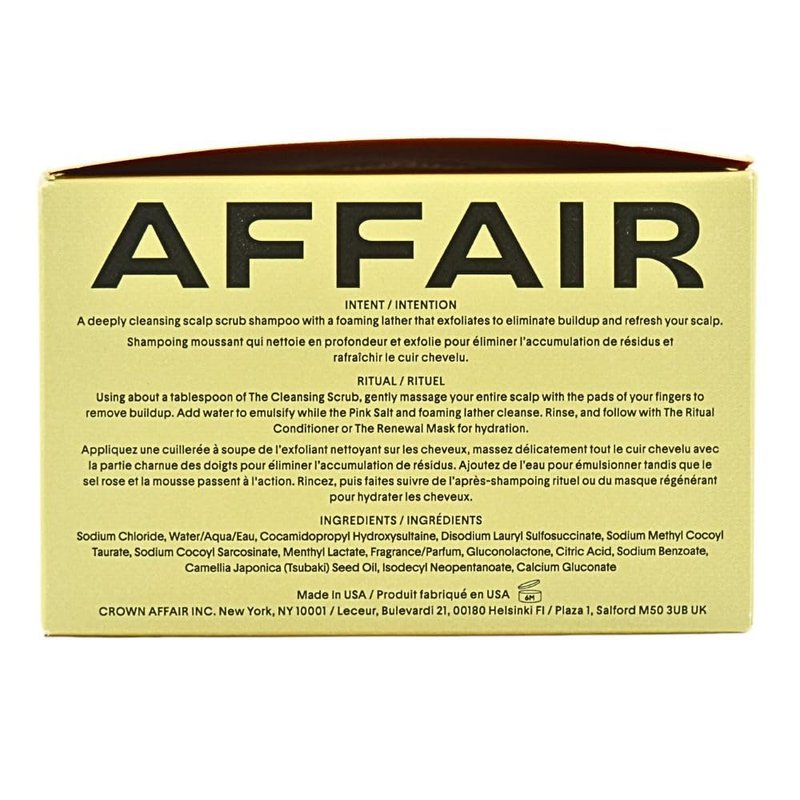 CROWN AFFAIR The Cleansing Scalp Scrub Shampoo 6.8 oz / 200 mL