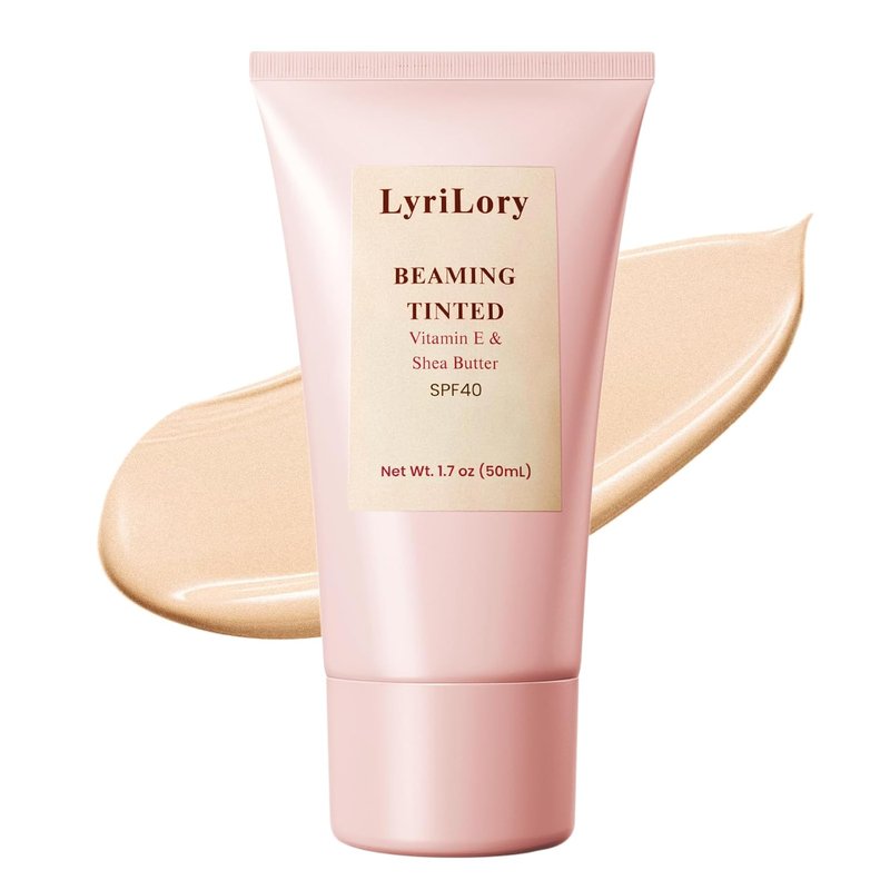 Beaming Tinted Moisturizer SPF 40 - Daily Glow Sunscreen with Vitamin E & Shea Butter | 1.7 fl oz