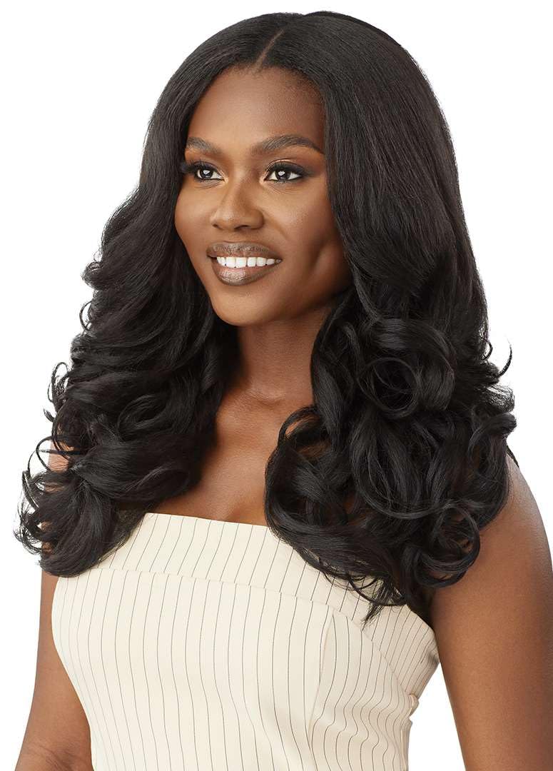 Outre Big Beautiful Hair - Leave Out Wig - Dominican Body Curl 20" (NATURAL BLACK)