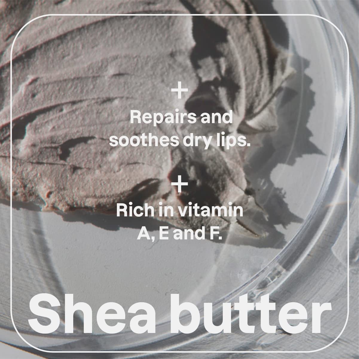 Natural Lip Balm - Nourishing Shea Butter & Coconut Oil | EWG Verified, 0.3 Oz for Dry Lips