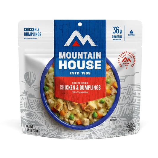 Mountain House Freeze-Dried Dinner Entree | Backpacking Meals for Camping and Hiking, 2 Servings, 30-Year Shelf-Life, 1-Pack