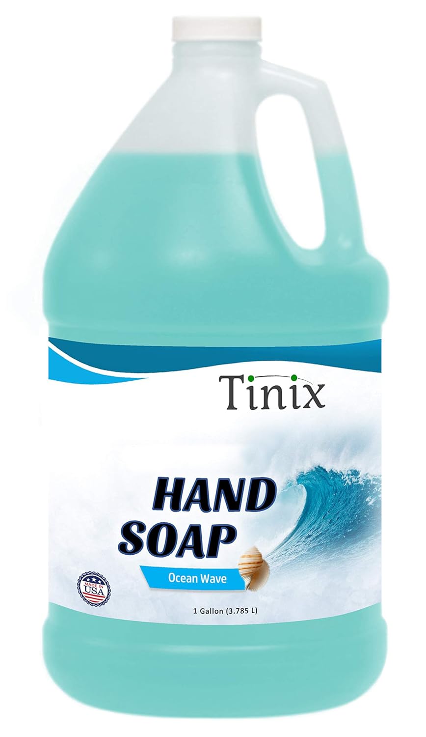 Premium Hand Soap Refill - Ocean Wave Scent | Value Size 1 Gallon, 128 Fl Oz