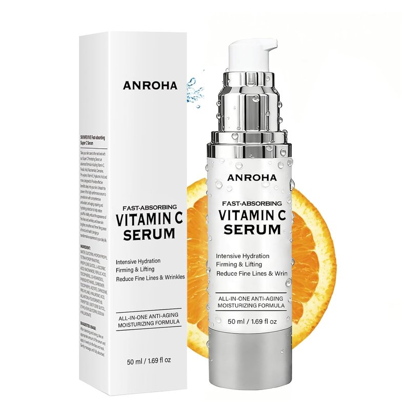 Vitamin C Serum for Mature Skin - Hydrates, Firms & Lifts | Anti-Aging Formula 1.69 fl oz